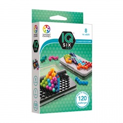 Joc logic SmartGames, IQ Six Pro, pentru jucatori de peste 8 ani